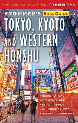 Cover image for Frommer's EasyGuide to Tokyo, Kyoto and Western Honshu