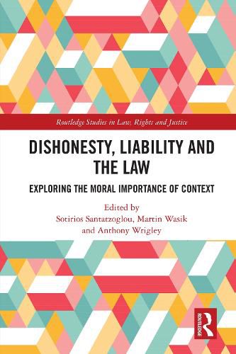 Cover image for Dishonesty, Liability and the Law