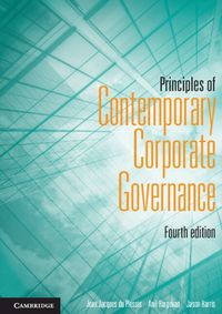 Cover image for Principles of Contemporary Corporate Governance