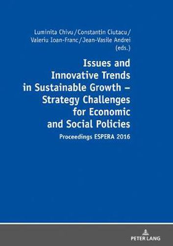 Cover image for Economic Dynamics and Sustainable Development - Resources, Factors, Structures and Policies: Proceedings ESPERA 2016 - Part 1 and Part 2