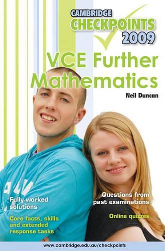 Cover image for Cambridge Checkpoints VCE Further Mathematics 2009