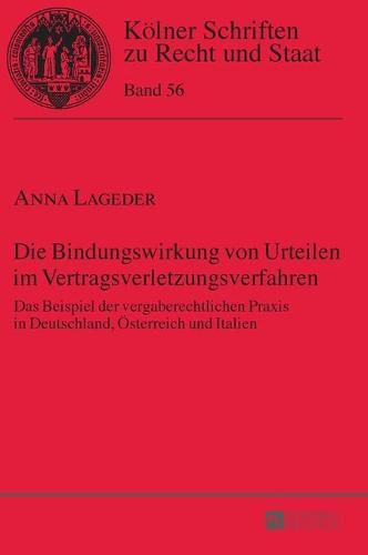 Die Bindungswirkung Von Urteilen Im Vertragsverletzungsverfahren: Das ...