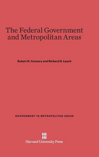 The Federal Government and Metropolitan Areas