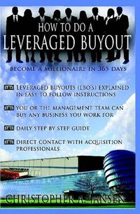 Cover image for How to Do a Leveraged Buyout (Hardcover)