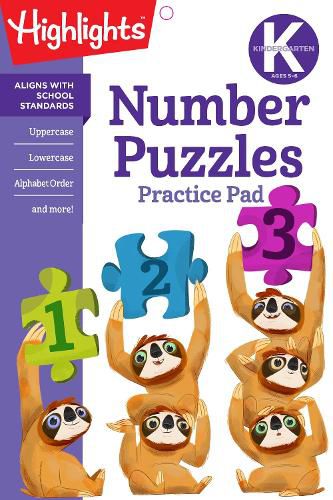 Cover image for Kindergarten Number Puzzles