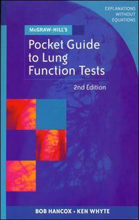 Cover image for McGraw-Hill's Pocket Guide to Lung Function Tests