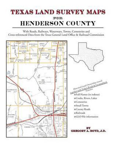 Cover image for Texas Land Survey Maps for Henderson County
