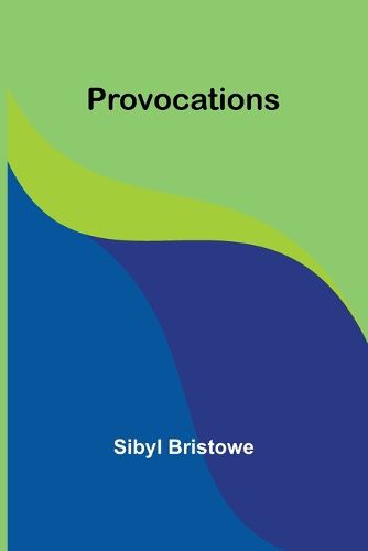 Cover image for Provocations