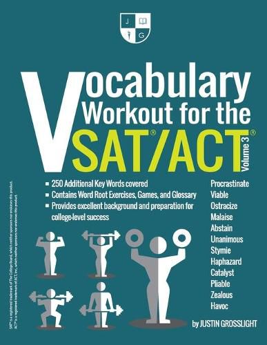 Cover image for Vocabulary Workout for the SAT/ACT: Volume 3