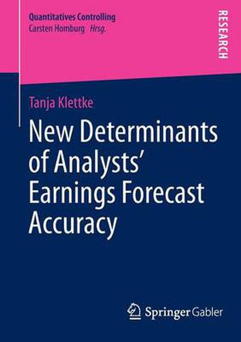 Cover image for New Determinants of Analysts' Earnings Forecast Accuracy