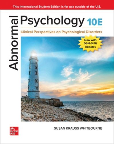 Cover image for ISE Abnormal Psychology: Clinical Perspectives on Psychological Disorders