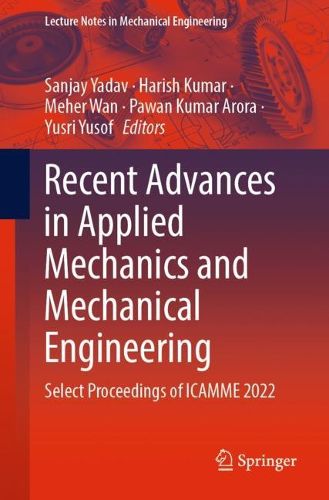 Cover image for Recent Advances in Applied Mechanics and Mechanical Engineering