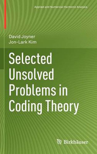 Cover image for Selected Unsolved Problems in Coding Theory