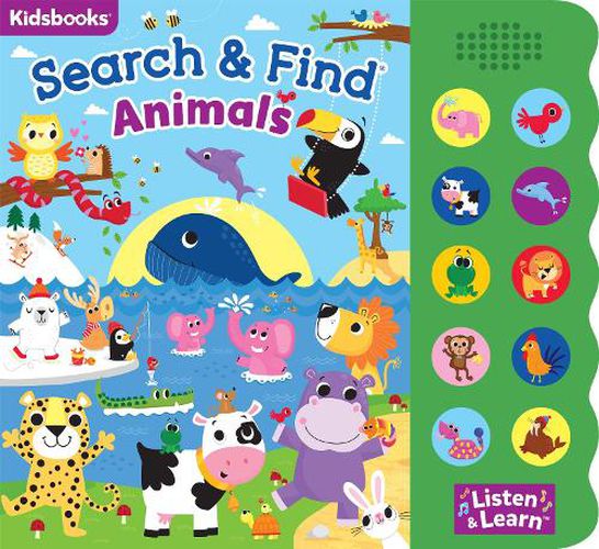 Cover image for Search & Find Animals