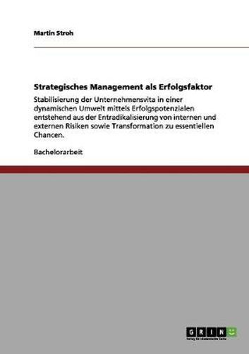 Cover image for Strategisches Management als Erfolgsfaktor