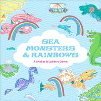 Cover image for Sea Monsters And Rainbows A Snakes And Ladders Game