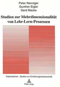 Cover image for Studien Zur Mehrdimensionalitaet Von Lehr-Lern-Prozessen