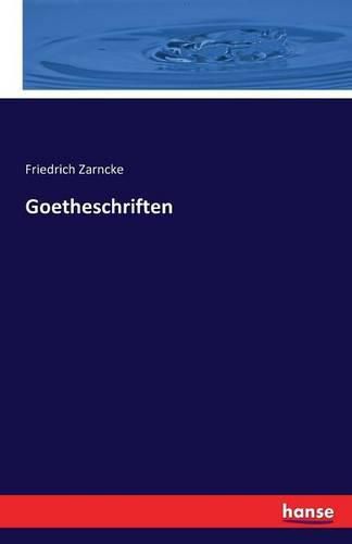 Goetheschriften