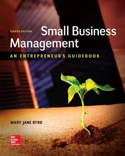 Cover image for Small Business Management: An Entrepreneur's Guidebook