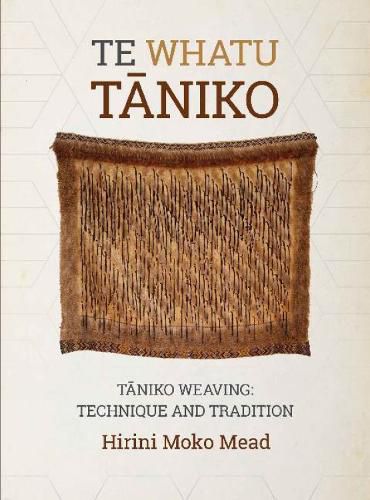 Cover image for Te Whatu Taniko: Taniko Weaving: Technique and Tradition