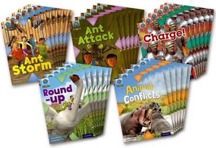 Cover image for Project X Origins: Brown Book Band, Oxford Level 11: Conflict: Class Pack of 30