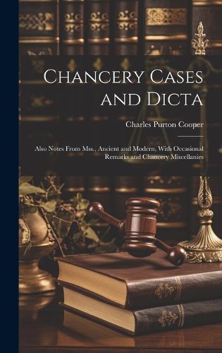 Cover image for Chancery Cases and Dicta