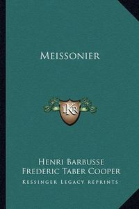 Cover image for Meissonier