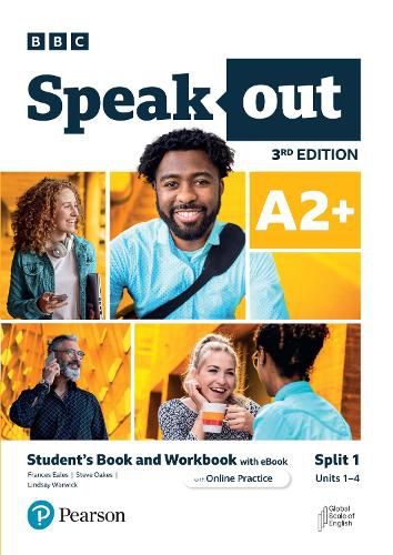 Cover image for Speakout 3ed A2+ Student's Book and Workbook with eBook and Online Practice Split 1