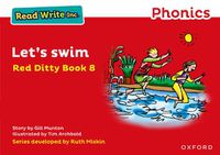 Cover image for Read Write Inc. Phonics: Red Ditty Book 8 Let's Swim