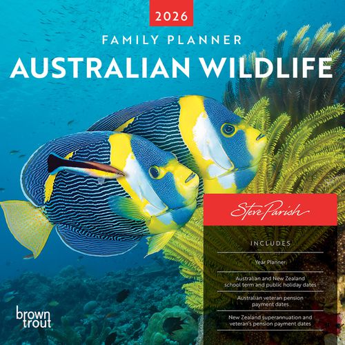 Cover image for Australian Wildlife Parish Org. 2026 Square Calendar