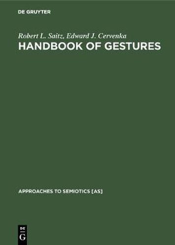 Handbook of Gestures: Colombia and the United States