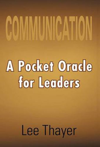 Cover image for Communication: A Pocket Oracle for Leaders