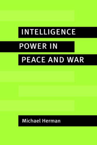 Cover image for Intelligence Power in Peace and War