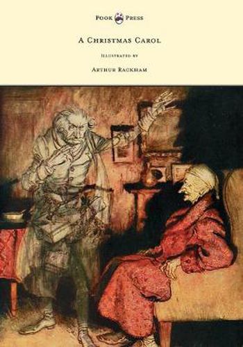 Cover image for A Christmas Carol - Illustrated by Arthur Rackham