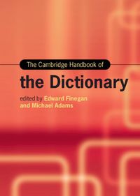 Cover image for The Cambridge Handbook of the Dictionary
