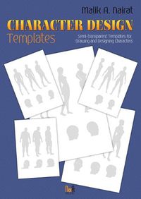 Cover image for Character Design Templates: Semi-transparent templates for drawing and designing characters