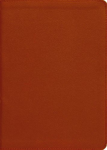 ESV, Thompson Chain-Reference Bible, Genuine Leather, Calfskin, Tan, Red Letter, Thumb Indexed