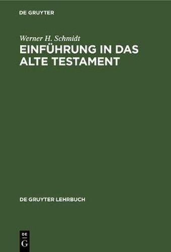 Einfuhrung in Das Alte Testament