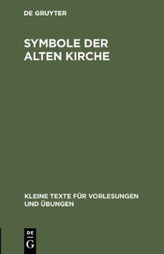 Cover image for Symbole der alten Kirche