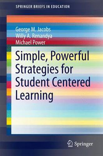 Cover image for Simple, Powerful Strategies for Student Centered Learning