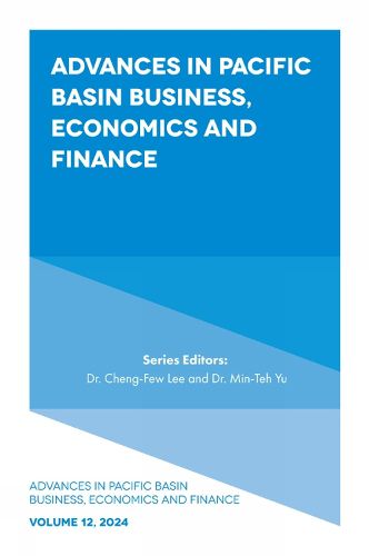 Cover image for Advances in Pacific Basin Business, Economics and Finance