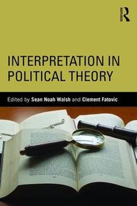 Cover image for Interpretation in Political Theory