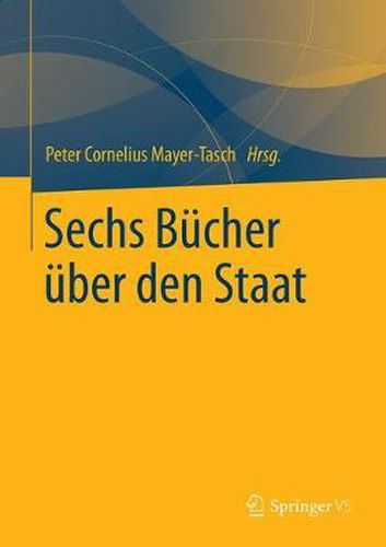 Cover image for Sechs Bucher uber den Staat