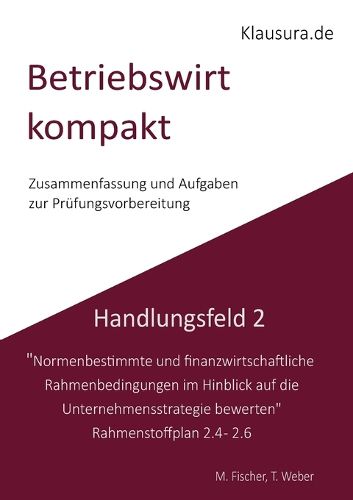 Cover image for Betriebswirt kompakt Handlungsfeld 2.4-2.6