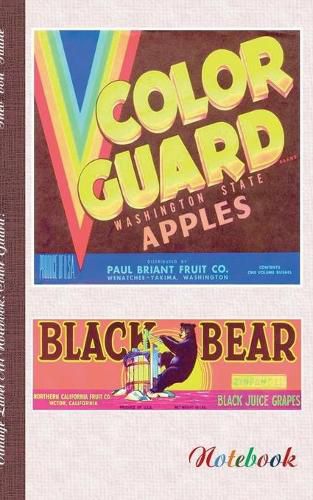 Cover image for Vintage Label Art Notebook: Color Guard! (Notizbuch)