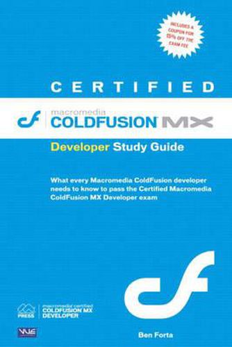 Cover image for Certified  Macromedia ColdFusion MX Developer Study Guide