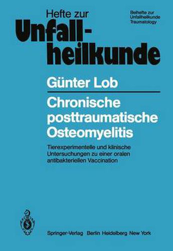 Cover image for Chronische Posttraumatische Osteomyelitis