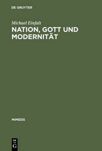 Cover image for Nation, Gott und Modernitat