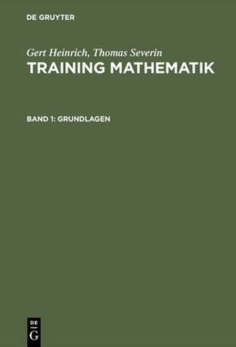 Cover image for Training Mathematik, Band 1, Grundlagen