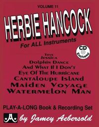 Cover image for Volume 11: Herbie Hancock (with Free Audio CD): 11
